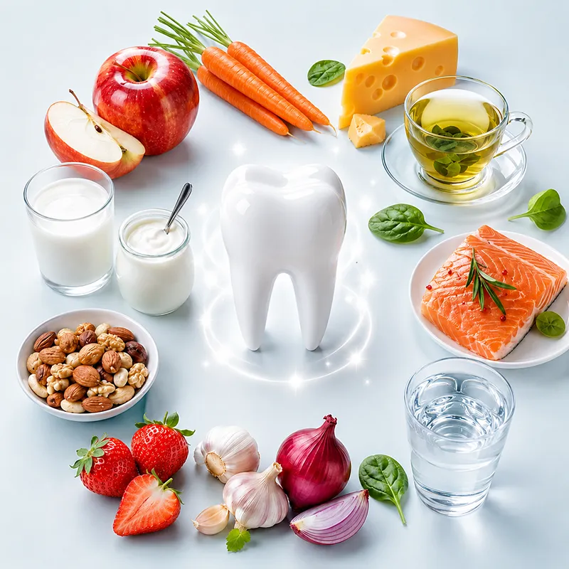 Топ-10 продуктов для крепких зубов и десен
